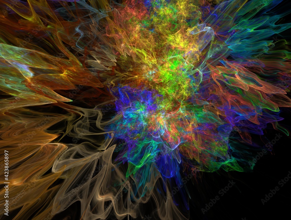 Imaginatory fractal background generated Image Imaginatory fractal background generated Image