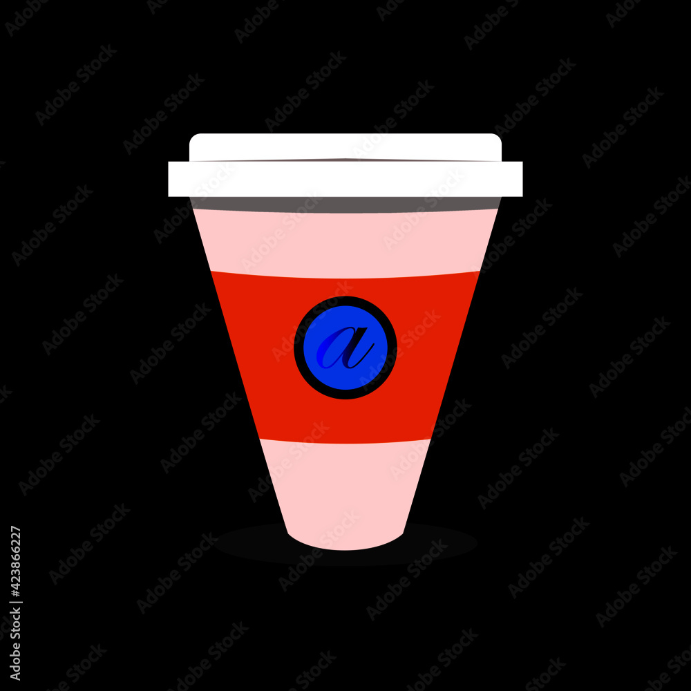 a collection of illustrations of plastic coffee cups of various shapes that are commonly used, can be used for logos, posters, websites and other commercial needs a collection of illustrations of plastic coffee cups of various shapes that are commonly used, can be used for logos, posters, websites and other commercial needs