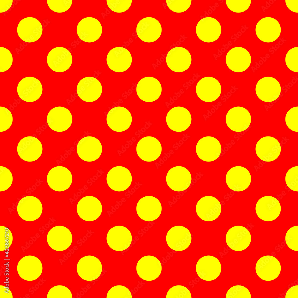 Pop-art, comic effect dotted, dots, circles pattern, background (Geometry is seamlessly repeatable) Lichtenstein, Andy Warhol style abstract background
