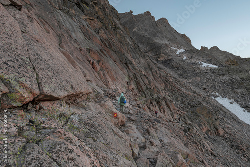 Hiking the Ledges of Longs Peak