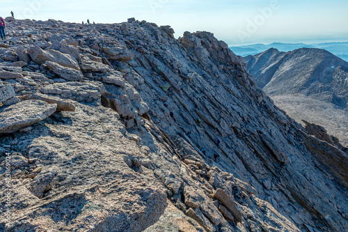 Homestrech of Longs Peak seen from the summit