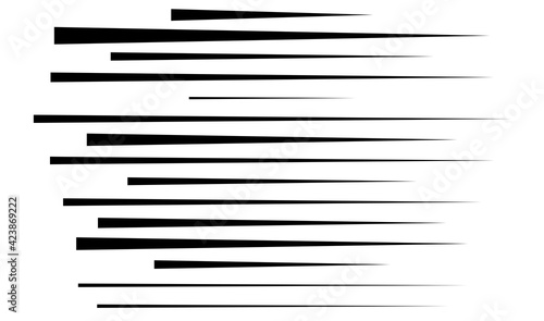 Random straight parallel lines, stripes geometric abstract vector element