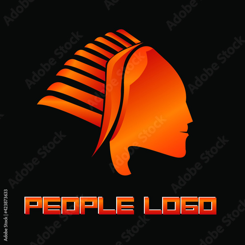 head of the head of the person