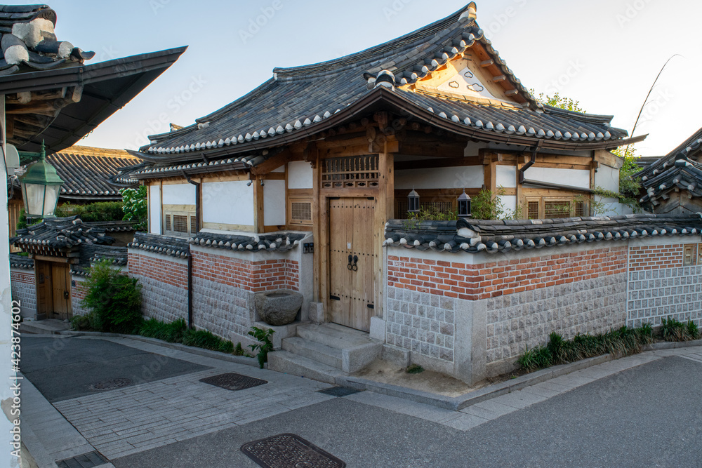 Traditional Korean Home in Historic Hanok Village - Seoul, South Korea