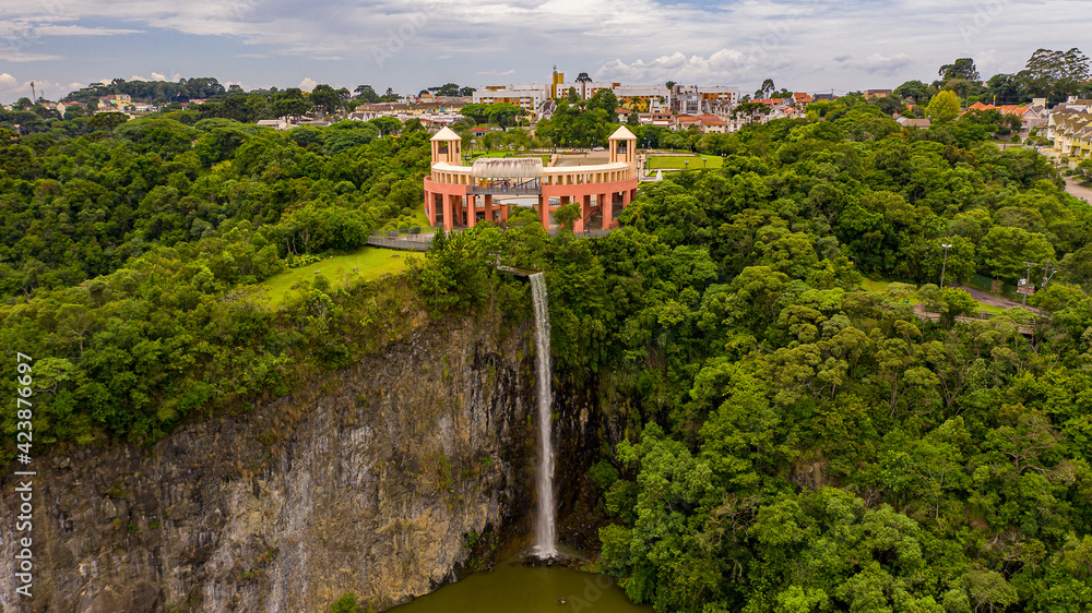 Obraz premium Drone Parque Tanguá Curitiba Paraná Brasil