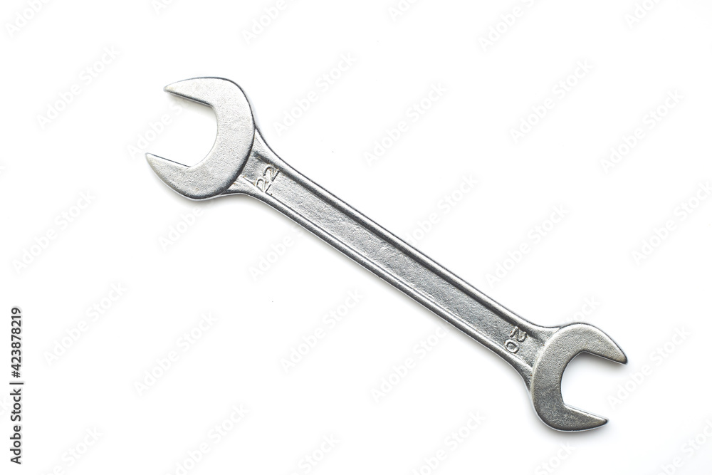 Tools isolated against a white background Tools isolated against a white background