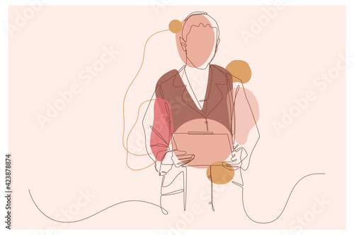Doctor Background Vector Illustration