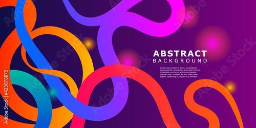 abstract background with colorful and shiny lines