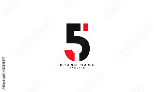 S5, 5S, Abstract initial monogram letter alphabet logo design photo