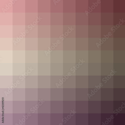 Abstract color Low-Polygones Generative Art background illustration