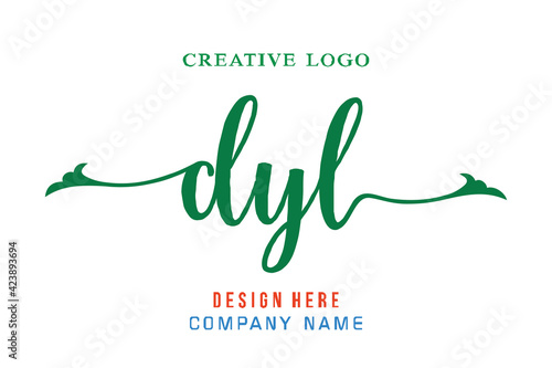 DYL lettering logo is simple, easy to understand and authoritative
