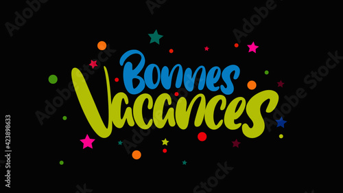 bonnes vacances