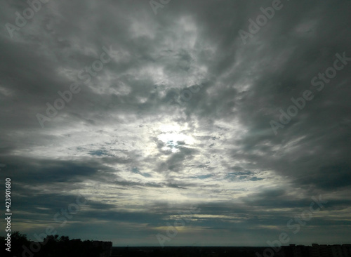 Beautiful weather conditions, nature photography, blue sky with clouds, natural scenery view, cloudy background, storm clouds time lapse