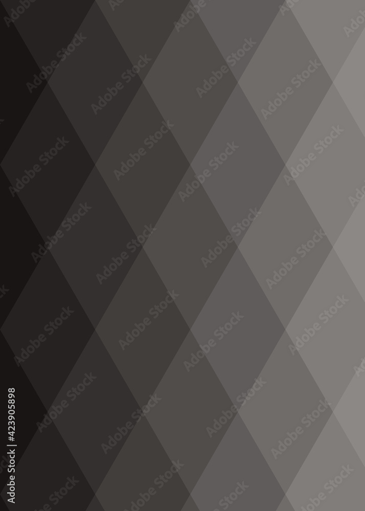 Abstract color Low-Polygones Generative Art background illustration