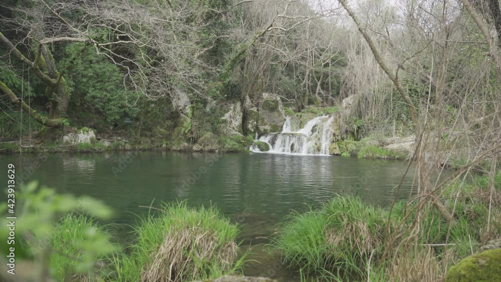 Polylimnio Waterfalls, Peloponnes, Greece Polylimnio Waterfalls, Peloponnes, Greece
