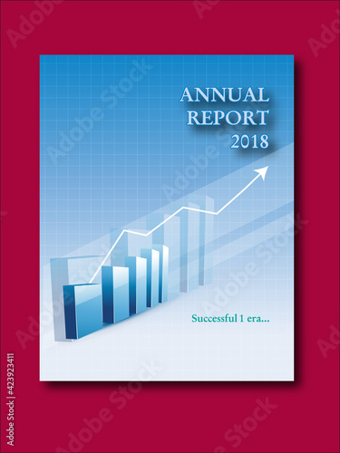 Annual report, relate, place in a favorable light, report, news