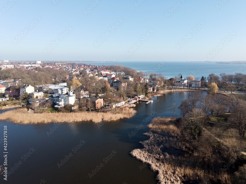 Hansestadt Stralsund - Knieper Vorstadt mit Knieper Teich 