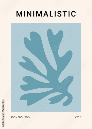 Fototapeta Contemporary art poster