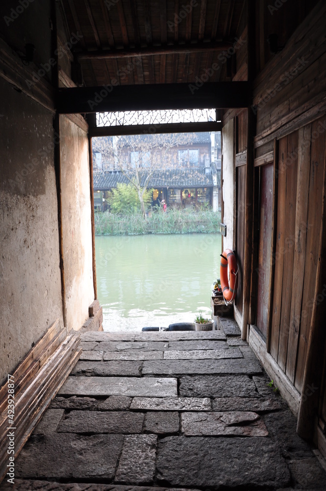 Obraz premium Ancient city tourism in china 