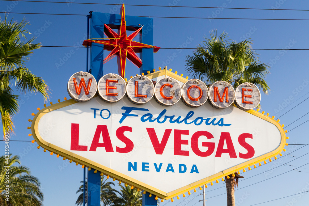 Welcome to Fabulous Las Vegas sign Welcome to Fabulous Las Vegas sign