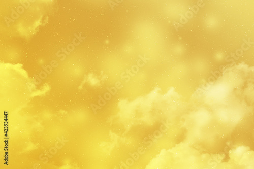 Gold  sky background