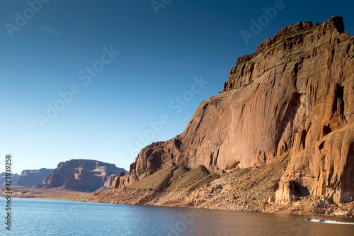 Lake Powell and the Glen Canyon in Utah and Arizona