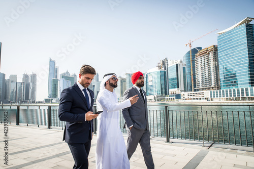 Photography Multi-ethnic business team meeting