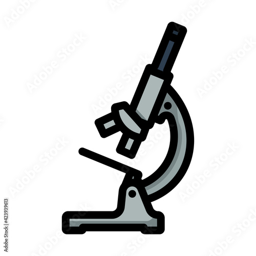 Icon Of Chemistry Microscope