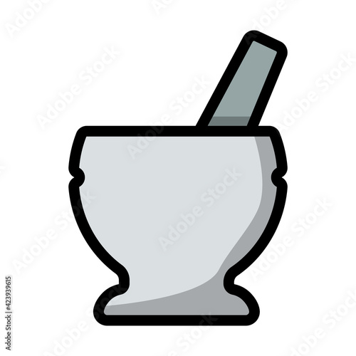 Icon Of Chemistry Mortar