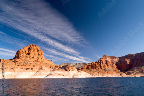 Lake Powell and the Glen Canyon in Utah and Arizona