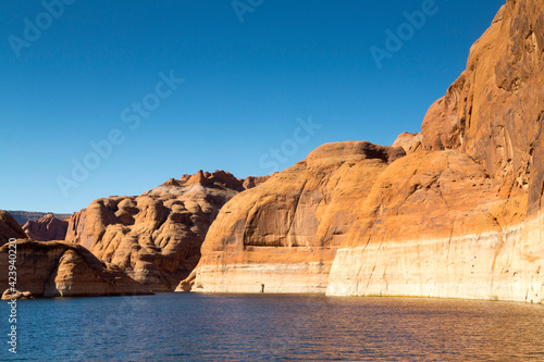 Lake Powell and the Glen Canyon in Utah and Arizona