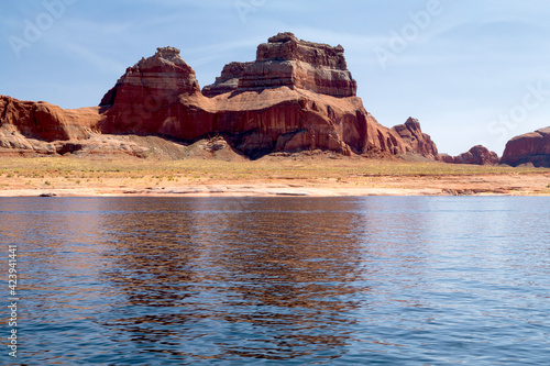 Lake Powell and the Glen Canyon in Utah and Arizona