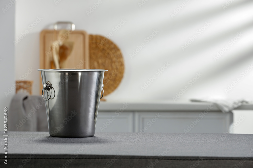 Items on a table in a sunny kitchen on a spring day Items on a table in a sunny kitchen on a spring day