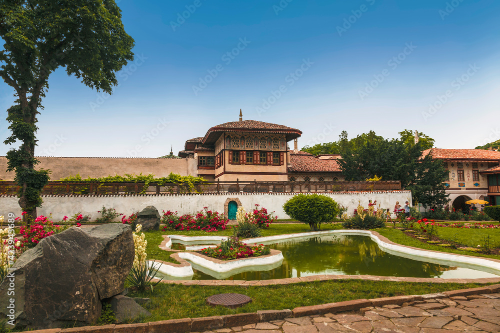 Obraz premium The Khan's Palace, Bakhchisaray, Crimea, Russia