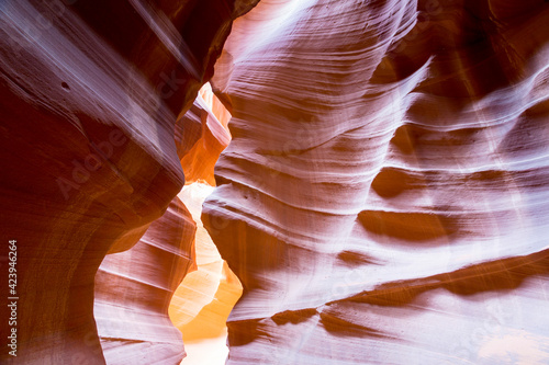 Antelope Canyon is a slot canyon on Navajo land east of Page, Arizona