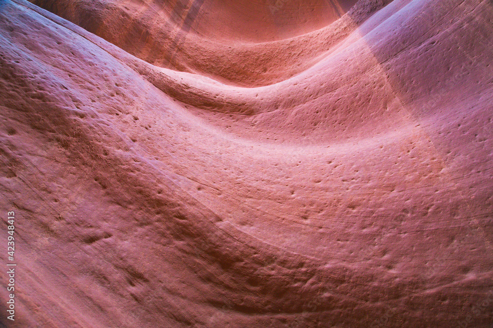 Obraz premium Antelope Canyon is a slot canyon on Navajo land east of Page, Arizona