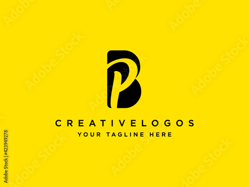 Alphabets PB Logo, Letter PB Logo, Initials PB Logo, Letter BP Logo, Initials BP Logo, Alphabets BP Logo, Premium Business Logo Template Vector, eCommerce Logo template Vector