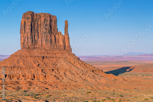 Monument Valley on the Arizona   Utah state line