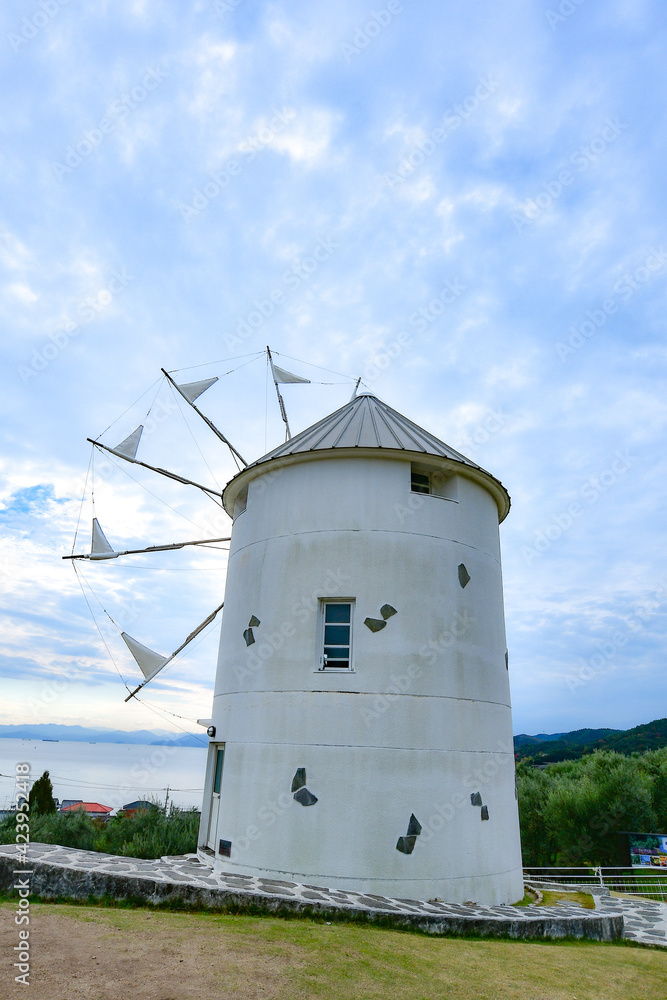 windmill on the hill
