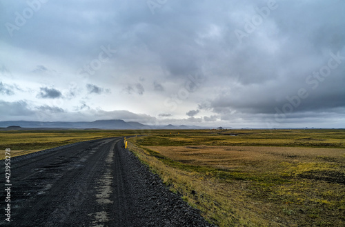Road to Askja Lake, Iceland, Europe