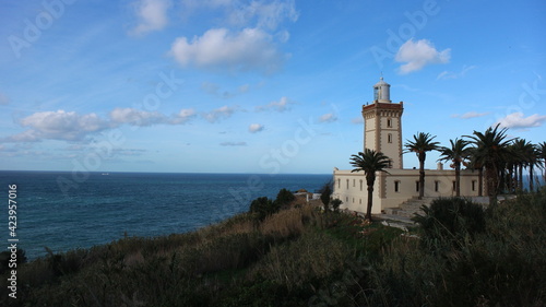 A lighthouse on the coast of Morocco.