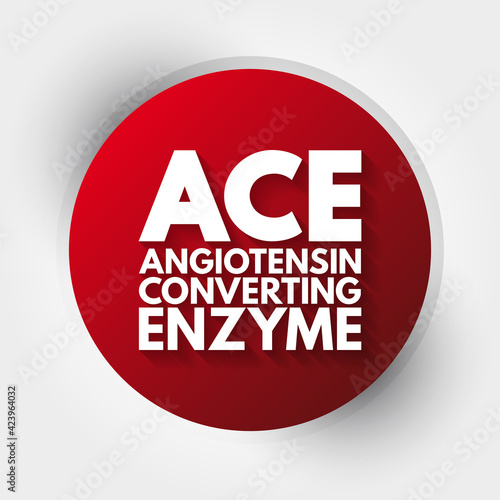 ACE - Angiotensin Converting Enzyme acronym, concept background