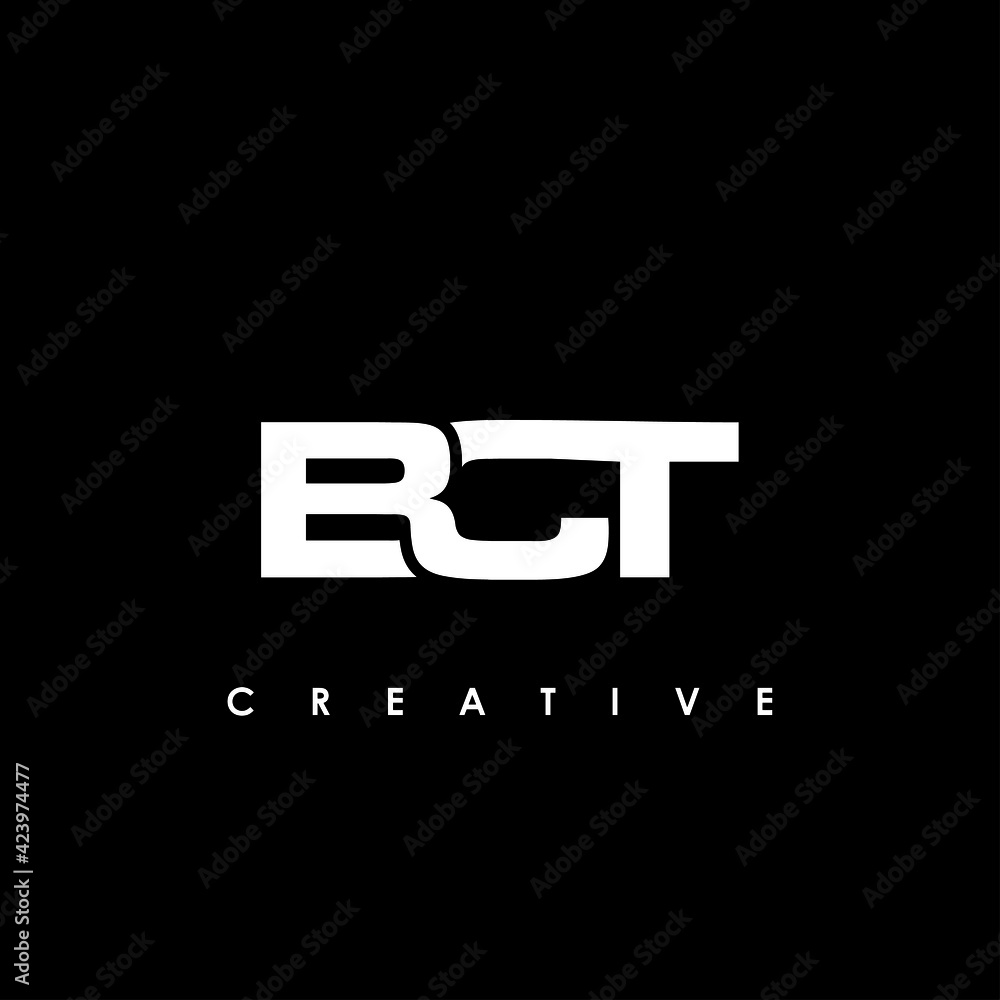 BCT Letter Initial Logo Design Template Vector Illustration BCT Letter Initial Logo Design Template Vector Illustration