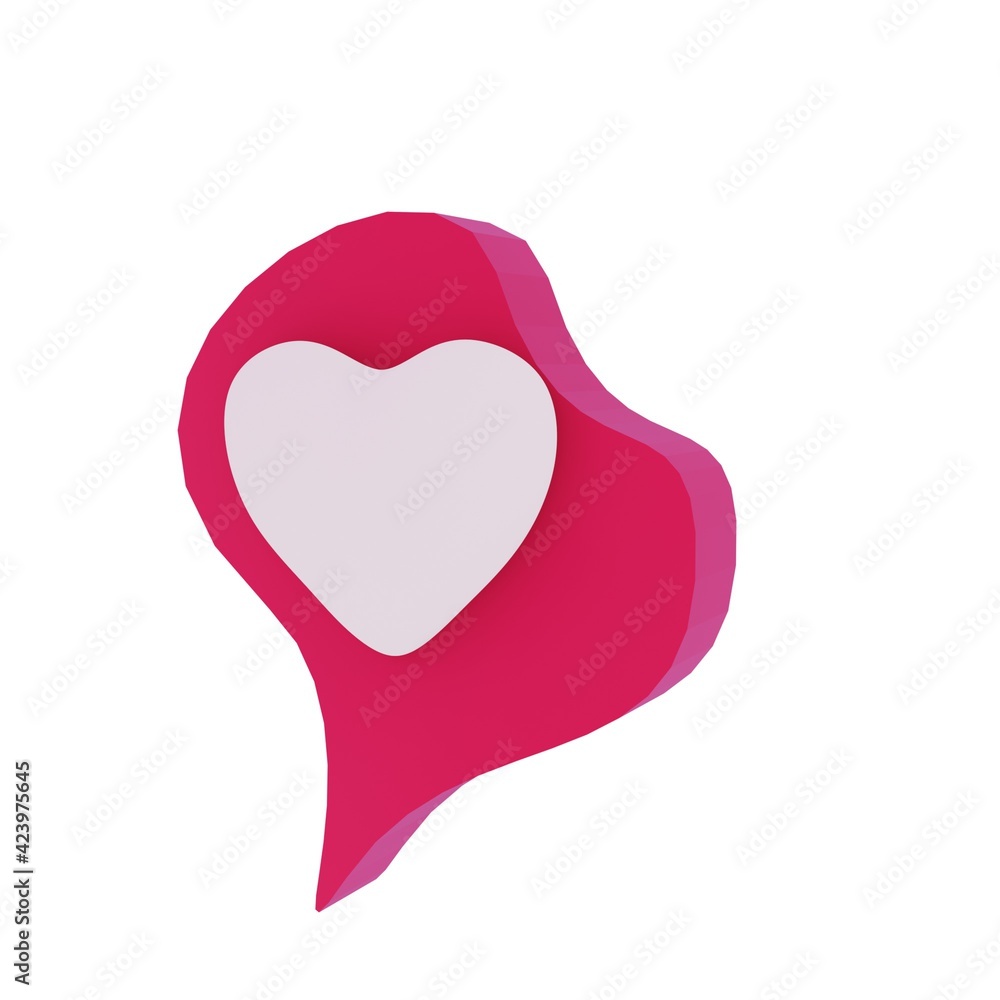 3d rlike render isolated icon 3d rlike render isolated icon