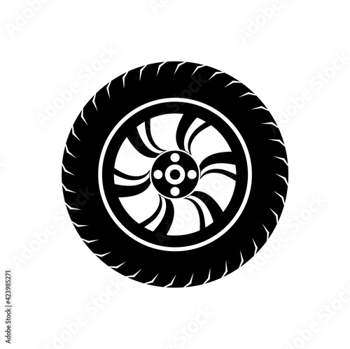 tires and wheels icon collections . car wheels vector isolated.