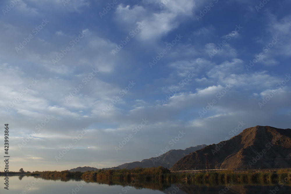 Paisaje rio Hardy Mexicali, B.C.