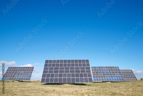 Photovoltaic panels view