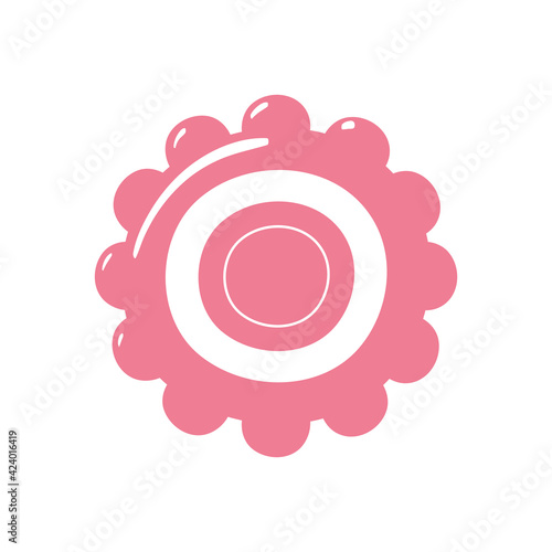 gear icon isolated