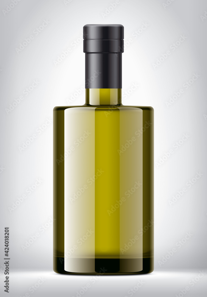 Color Glass Bottle on background. Foil version. Color Glass Bottle on background. Foil version.