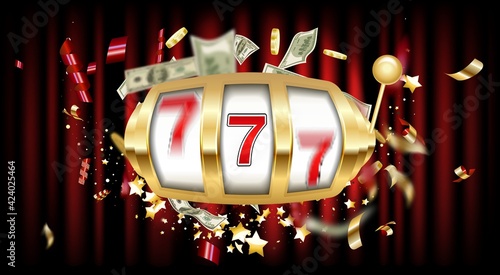 Golden Big win slots 777 banner casino fly coins .